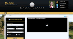 Desktop Screenshot of miapatonsellslv.com